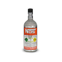 NOS 1 lb Nitrous Bottle w/ Aluminium Finish & Mini Hi-Flo Valve