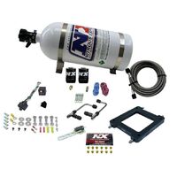 Nitrous Express Nitrous System Dominator Gemini Stage 6 (50 - 100 - 150 - 200 - 250 - 300Hp) 10Lb Bottle