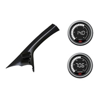 SAAS pillar pod volt water temperature gauges for Nissan Navara D40 2006-2015