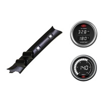 SAAS pillar pod oil/water temp voltmeter gauges for Nissan Patrol GU Y61