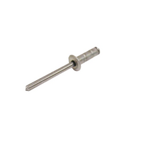 Aluminium Rivets 3/16" x 3/8" Grip x 3/8" Aluminium Head (Box Of 250)