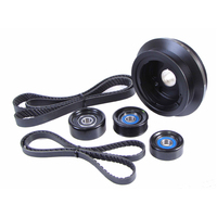 PowerBond Harmonic Balancer Pulley Under Drive Kit For Holden Commodore V8 L76 L98 6.0L 25% Under Drive PB-K002