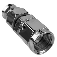 Proflow 3/8in. Tube To Female -06AN Hose End Aluminium Tube Adaptor Polished PFE109-06HP