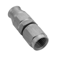 Proflow Stainless Steel Straight Hose End Hose End M10 X1.25 For PTFE Hose PFE205-03