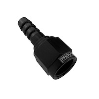 Proflow 3/8in. Straight Barb Male Fitting To 08AN Female Black PFE411-08-06BK