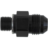 Proflow Fitting Adaptor GM Transmission 1/4in. Npsm Straight To -06AN Black  PFE710-06