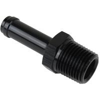 Proflow 1/4in. Barb Male Fitting To 1/4in. NPT Black PFE841-04-04BK