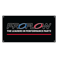 Proflow Vinyl Banner 1500mm x 750mm, Proflow Logo, Each