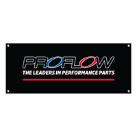 Proflow Vinyl Banner 2500mm x 1000mm, Proflow Logo, Each