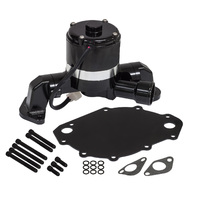 Proflow Water Pump Electric Aluminium Black 35 gph at 12 Volts BB For Ford 429-460 Each PFEBEW5504