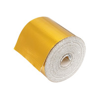 Proflow Gold Reflective Heat Tape, 450 C, 50mm x 2.5m Roll, Each