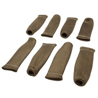 Proflow Spark Plug Boot Heat Shields Lava Rock 590 Degrees Celsius Natrual 1 in. i.d. 6 in Length Set of 8 PFEHS-640106