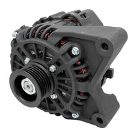 Proflow Power Spark Alternator for Ford Falcon AU-BA XR6 6cyl 1999-2005 140 Amp 6-Groove Pulley Black Wrinkle PFEPM3907BKW