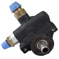 Proflow Power Steering Pump GM Type 2 Aluminium Remote Reservoir Black Universal PFEPSP200BK