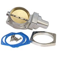 Proflow Throttle Body Drive-By-Wire Billet Aluminium Natural 108mm LS Commodore VE Vf Each (replaces GM12570790) PFETBFW108