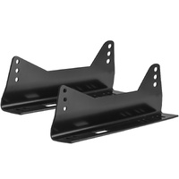 Proforce Seat Mount, Steel, Black, Universal. Heavy Duty, 125mm Tall, Pair