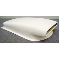 Fibreglass Bonnet Scoop (Small/Tall) 20" x 14"