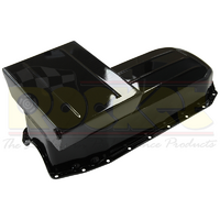 Super Pan Oil Pan Suit Holden Torana LH-UC With SB Chev V8 2 Piece Main Seal R/H Dipstick