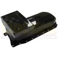 Super Pan Oil Pan Suit Holden Torana LC-LJ With SB Chev V8 1-Piece Main Seal R/H Dipstick