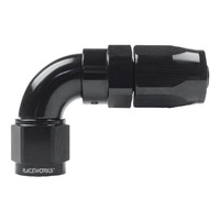 Raceworks Taper Hose Fitting AN-4 90 Deg RWF-113-04BK