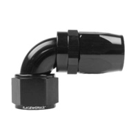 Raceworks Taper Hose Fitting AN-8 90 Deg RWF-113-08BK