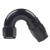 Raceworks Taper Hose Fitting AN-10 150 Deg RWF-115-10BK