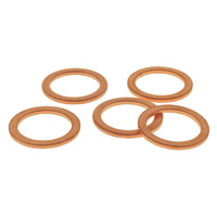 Raceworks Fitting Copper Washers Id18mm od24mm t1.5mm 5-Pack RWF-179-18MM