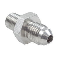 Raceworks Metric Male M8X1.25 To Male Flare AN-3 Stainless Steel (Dual Seal) RWF-349-03-02SS