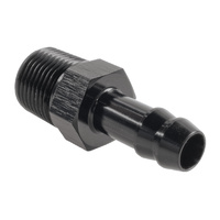 Raceworks Fitting Male NPT 3/8'' To 3/8'' (AN-6) Barb RWF-421-06-06BK