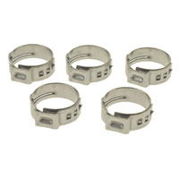 Raceworks AN-6 Hose Clamps (5Pcs) RWF-444-06