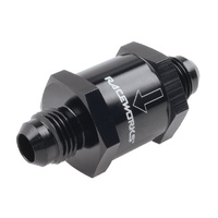 Raceworks One Way Valve AN-8 RWF-610-08BK