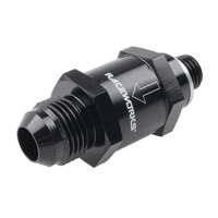 Raceworks One Way Valve M12X1.5 To AN-8 RWF-612-08BK