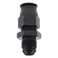 Raceworks Male AN-8 To 1/2'' Straight Tube Adapter RWF-618-08-08BK