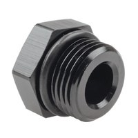 Raceworks Fitting O-Ring Plug AN-8 RWF-813-08BK