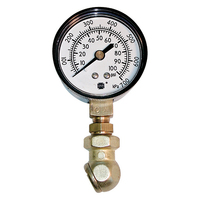 Proform Tire Pressure Gauge Air Pressure Analog 2.50 in. Diameter Gauge 0-100 PSI Kit