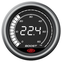 SAAS Turbo Boost Gauge Diesel 0-60psi 52mm Digital Series SG41214