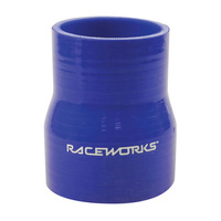 Raceworks Silicone Hose Hose Reducer 0.5-0.75'' (13-19mm) Blue SHR-050075BE