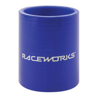 Raceworks Silicone Hose Straight 0.5'' (13mm) X 60mm Blue SHS-050BE