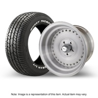 Street Pro 007 Series Wheel & Tyre Package Mickey ST Radial up to 225 15x6' For Ford 5 x 4.5' Bolt Circle (0)3.5' Back Space