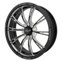 Street Pro 009 Series Forged Wheel, Front 17x4.5'' / 2.25'' Backspace (-13) / 5x4.75" Bolt Circle Chevrolet, Gloss Black Milled