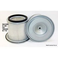 Wesfil air filter for Nissan Patrol 4.5L 12/97-10/01 GU/GUII Petrol 6Cyl TB45E