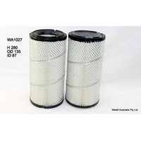 Wesfil air filter for Toyota Forklift - 5FD35 4.4L D 1987-1995 Diesel 6Cyl 11Z