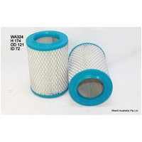 Wesfil air filter for Suzuki Stockman 1.0L 1981-09/00 Petrol 4Cyl F10A