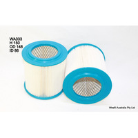 Wesfil air filter for Toyota Tarago 1.8L 02/83-02/84 YR20 Petrol 4Cyl