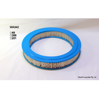 Wesfil air filter for Holden Barina 1.3L 02/85-1988 MB/ML Petrol 4Cyl G13A