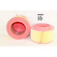 Wesfil air filter for Mazda BT-50 2.2L TDCi 10/11-on UP Turbo Diesel 4Cyl P4AT