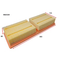 Wesfil air filter for Alfa Romeo Giulia 2.0L 01/17-on 952 Petrol 4Cyl 55273835