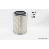 Wesfil air filter for Mazda E2200 2.2L D 03/82-1984 Ezyloader Diesel 4Cyl S2 SOHC 8V