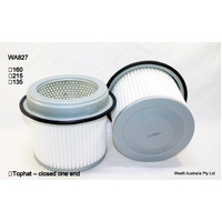 Wesfil air filter for Mitsubishi Express Van 2.0L 10/86-05/94 SF/SG/SH Petrol 4Cyl 4G63B