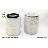 Wesfil air filter for Daihatsu Delta 3.0L D 1978-1984 V10/V11/V12/V90/V92 Diesel 4Cyl DG